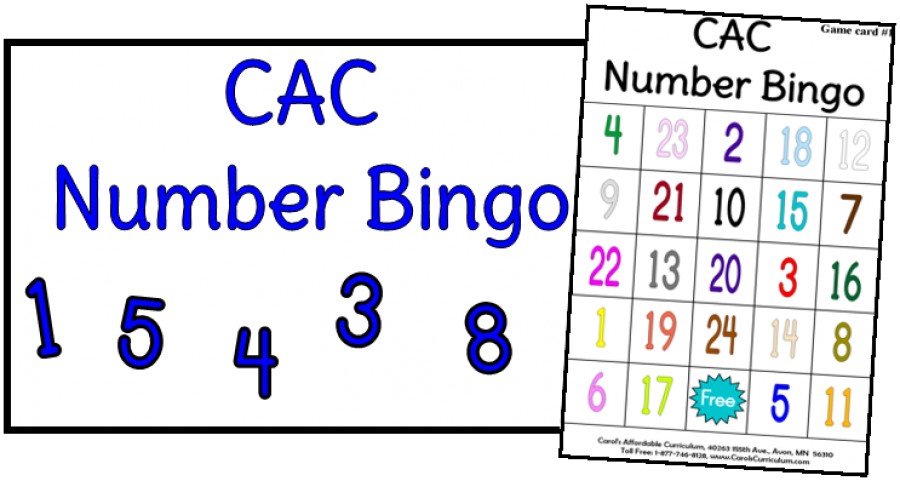 Numbers Bingo